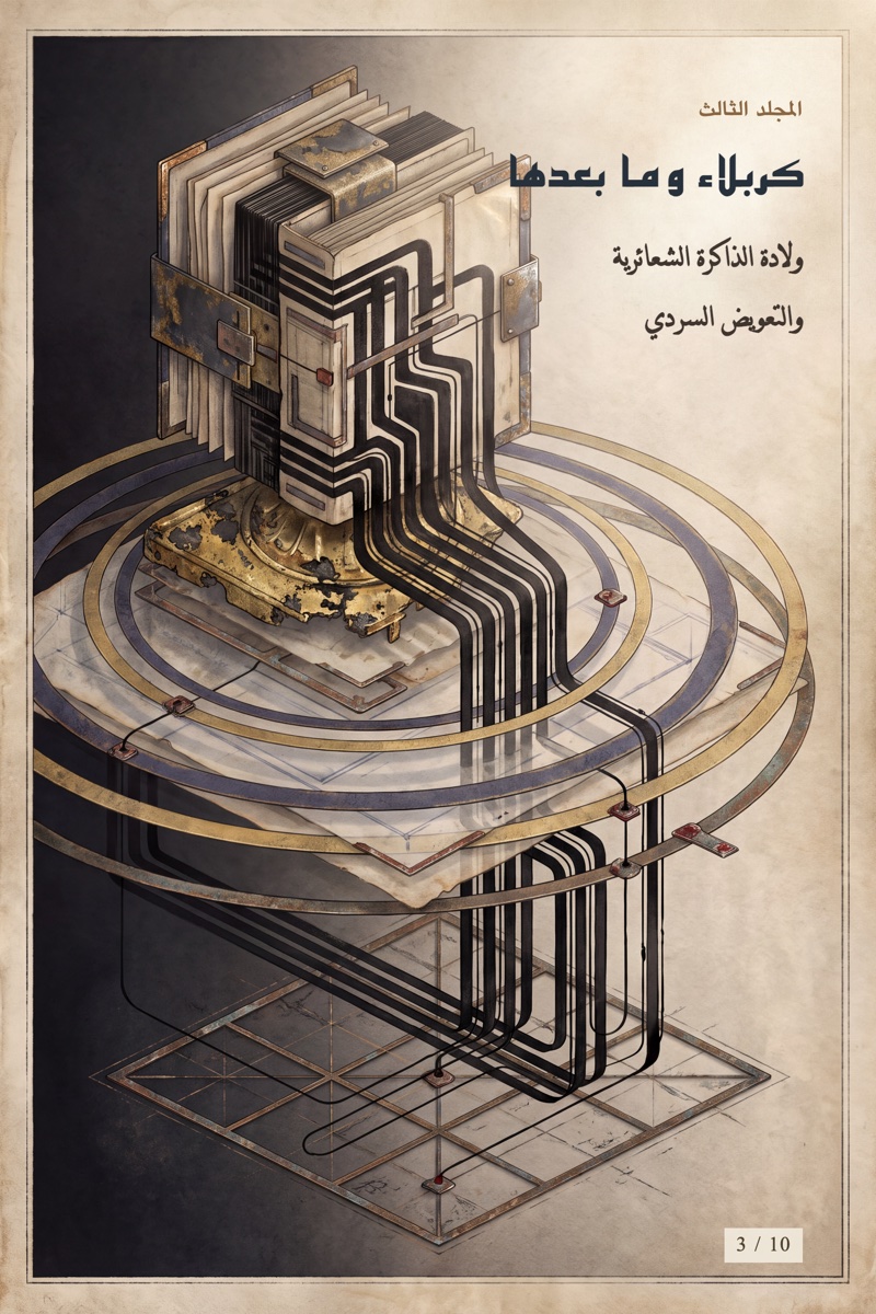غلاف المجلد الثالث: كربلاء وما بعدها